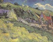 Vincent Van Gogh Thatched Cottages (nn04) USA oil painting artist